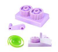 Piegare Quilling, Piegatore Quilling, Piegatore per Quilling Azionato a Mano, Quilling Crimper Machine, Macchina Quilling Piega Carta, Plastic Paper Quilling Strumento con Scatola Portaoggetti