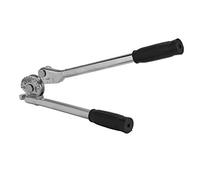 Piegatore di tubi portatile a 180°, strumento per la piegatura di tubi in rame, alluminio e acciaio, strumento di piegatura con scala angolare di precisione e senza graffi, ideale (370mm 3/8 10mm)