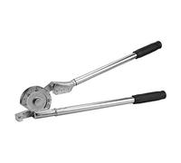 Piegatore di tubi portatile a 180°, strumento per la piegatura di tubi in rame, alluminio e acciaio, strumento di piegatura con scala angolare di precisione e senza graffi, ideale (250mm 1/2 12mm)