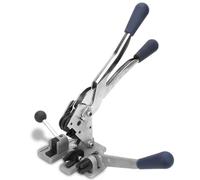 Piegatore tenditore per reggia in acciaio, set di piegatura tenditore Efficiente e durevole 3 in 1 Piegatore tenditore per reggiatrice per fascette per lavori industriali