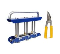 Piegatrice a rulli blu, Rollo in metallo per tetti, V Sd Roll in acciaio e alluminio y, Piegatrice a rulli a 3 stazioni per coperture ls, Chioschi,