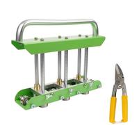 Piegatrice a rulli per bordi a tre stazioni, strumento di piegatura per coperture metalliche con angolo regolabile, piegatrice per lamiera per vari spessori