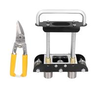 Piegatrice a Rulli per Lamiera, Strumento per Piegare Angolo di Piegatura 0-90°, Strumento per Piegare a Rulli per Bordi in Lamiera, per Realizzare Pieghe 13 a 130 Mm