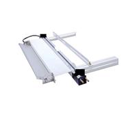 Piegatrice acrilica, Macchina Piegatrice Con Posizionamento Angolare Foglio Di Plastica E Plexiglass Caldo Per Scatola Luminosa In PVC, per Ingegneria della Decorazione(60 Cm)
