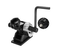 Piegatrice ad anelli for tubi in metallo manuale 13-1/2 pollici Utensile a rulli in acciaio tondo piatto con regolazione manuale a ingranaggi for angolo di piegatura