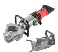 Piegatrice e taglierina elettrica del tondo per cemento armato, macchina idraulica portatile 1100W per la lavorazione rapida della barra d'acciaio, strumento di costruzione efficiente