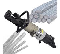 Piegatrice elettrica del tondo per cemento armato per acciaio medio a basso tenore di carbonio, macchina piegatubi automatica per acciaio filettato rotondo, capacità 18-28mm