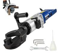 Piegatrice Elettrica Per Barre D'Acciaio Da 1200 W -5 S Piegatura Rapida,Piegatrice Portatile Per Barre D'Acciaio Con Bullone Di Posizionamento,Piegatura Fino A 4-22 Mm,Angolo Di Piegatura: 0°-130°