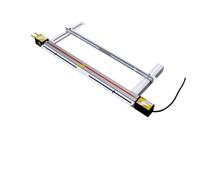 Piegatrice for plastica in PVC acrilico, piegatrice manuale for acrilico con staffa, riscaldatore for strisce di plastica, piegatrice for s(No stand,600mm)