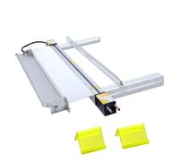 Piegatrice in plastica PVC Acrilico, Angolo e Lunghezza Regolabili da 0 a 90°, Macchina piegatubi a Caldo con Raffreddamento a circolazione d'Acqua e Staffa, 0-100 ℃ per Fogli da 1-6 mm(300mm)