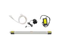 Piegatrice, Macchina piegatrice for plastica acrilica in PVC, for riscaldamento a caldo con termometro for acqua da 24 pollici e 600 mm