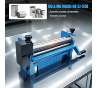 Piegatrice manuale Avvolgitrice per metalli SJ-320 Piegatrice a manovella Piccola macchina avvolgitrice Arrotondatrice