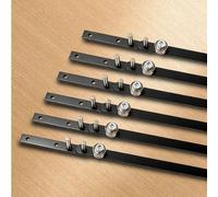 Piegatrice manuale compatta per curve precise su aste in acciaio alluminio e ram