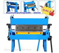 Piegatrice manuale del rullo del freno del taglio dello strato metallo 135 gradi Max 305mm