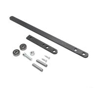 Piegatrice manuale di Rod per acciaio 1-6mm e alluminio 10mm, utensile manuale resistente con maniglia da 340 mm per curve a 180 gradi sul banco da lavoro