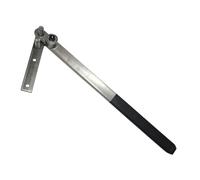 Piegatrice manuale in acciaio per aste da 1-10 mm di diametro, piegatrice manuale per progetti di giardino, garage fai da te, riparazione automobilistica