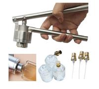 Piegatrice manuale per bottiglie di profumo, sigillatrice manuale in acciaio inossidabile per 13/15/20 mm con impugnatura ergonomica(15mm)