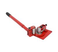 Piegatrice manuale per lamiera, 90°, per acciaio piatto da 50 mm, 7 cuscinetti (rosso)