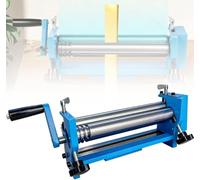 Piegatrice manuale per lamiera, rullo da 320 mm che forma macchina, strumento di piegatura per acciaio, rame, alluminio - durevole ed efficiente
