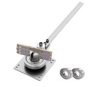 Piegatrice Manuale Per Metalli, Piegatrice Manuale Per Carichi Pesanti Per Risparmiare Manodopera Con 2 Cuscinetti, Spessore 1-8,5 Mm, Congelatore Riscaldatore Industriale Per Blocchi Di Ferro Piatto