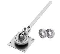 Piegatrice manuale per metalli, utensile portatile resistente per fili di rame, ferro e alluminio, cuscinetti a sfera, risparmio di manodopera per officine fai-da-te