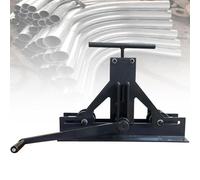 Piegatrice manuale per tubi e barre da 1-1/4 "a 2" rotonda per barella termoretraibile per tubi in alluminio e rame d'acciaio