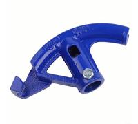 Piegatrice manuale per tubi in rame e alluminio, strumento manuale portatile per la lavorazione dei metalli, lunghezza massima di piegatura 86 cm, blu (5/8)