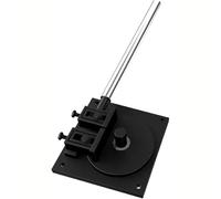 Piegatrice manuale resistente, piegatubi da banco con disco cuscinetto e deflettore ispessito, curva massima a 180°, tubo da 1-14 mm, per lavorazione dei metalli fai da te