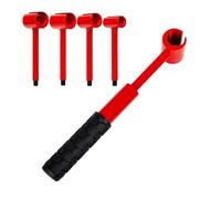 Piegatrice multifunzione per cerniere, chiave di regolazione, piegatrice per cerniere per porte, chiave di regolazione 4 in 1, per riparazioni di garage, allineamento installazione mobili, per