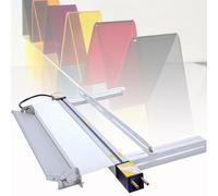 Piegatrice per Acrilico Strumento plastica in PVC, acrilico, plastica, riscaldatore, spessore 1 mm-6 mm, macchina piegatrice con posizionamento angolare da 30 cm/60 cm/125 cm, temperatura re