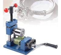 Piegatrice per gioielli, Piegatrice per anelli e braccialetti a manovella, Piegatrice per metalli,Piegatrice a manovella per braccialetti ad anello,Macchina per laminazione manuale Strumenti fai da te