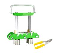 Piegatrice per Metalli Rullo piegatore for bordi da 0 a 90 gradi in acciaio, alluminio e rame, strumento di piegatura con forbici 8 pollici for coperture metalliche