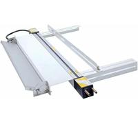 Piegatrice per plastica in PVC acrilico da 600 mm, macchina piegatrice per acrilico con supporto per piastre in plastica, ideale per piastre organiche - Macchina piegatrice per plastica in PVC~/