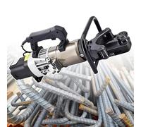 Piegatrice Per Tondini Di Acciaio Elettrica Con Motore In Rame Puro, Angolo Di Piegatura Da 0 A 35°, Utensile Piegatore Idraulico Portatile Per Tondini Di Acciaio Da 1200 W/1800 W,8-22-220V