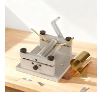 Piegatrice portatile Mini laminatrice Piccolo modello in metallo che fa piegatrice Piccoli strumenti di lavorazione portatili per uso domestico