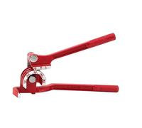 Piegatubi 180°, tre slot, in uno, multiuso, combinato, piegatubi, tubo di rame, ottone, alluminio per rame, ottone, alluminio(RED)