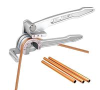 Piegatubi, 3-in-1 Piegatubi Rame, 6-8-10 Mm Piegatubi Manuale, Piegatubi Rame 180 Gradi, Con Indicatore Di Grado Di Piegatura, Piega Tubi per Rame per Tubi in Rame, Alluminio E Metallo Morbido