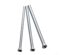 Piegatubi a molla, set di utensili per piegare tubi metallici da 34 cm, per tubi in rame, alluminio, acciaio, diametro 1/4 5/16 3/8 di pollice, attrezzature da officina