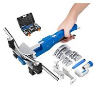 Piegatubi，Curvatubi Manuale， Kit piegatubi idraulico manuale, piegatubi con piega inversa, kit di utensili portatili