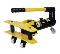 Piegatubi idraulico - Strumento di piegatura manuale per tubi da 6 tonnellate con 6 matrici, per tubi metallici di diametro 13-34 mm, angolo di piegatura fino a 90°, corsa di lavoro 150 mm