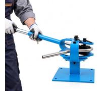 Piegatubi manuale da 1"-3",strumento for piegare tubi in metallo resistente | Piegatrice for piegatrice Piegatrice for metallo con barra quadrata tonda for officina di riparazione di cantiere
