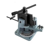 Piegatubi UB-100 Leva staccabile manuale Tubo d'acciaio ad angolo tondo piatto caldo freddo Macchina piegatubi universale a 120 gradi