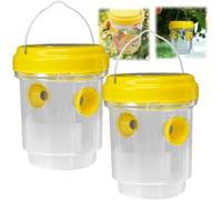 Piege A Guepes Outdoor Tap Trap, Kit Piege A Calabrone per Bottiglia Plastica Interno, Piege Calabrone Asiatico Selective, Piege Gueppe E Calabroni Esterni, Mosca Mosca, Mosca