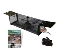 Piege A Ratto, cattura il topo vivo che cattura gli animali nocivi in esterni e interni. Gabbia o Nasse Anti-Mouse Efficace con due ingressi. Piega A Mulot E per qualsiasi altro roditore.