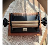 Pieghe regolabili con scatola metallica - 24 aghi specifici per macchina, 24 file di pieghettatura, 47 posizioni ago per progetti fai da te