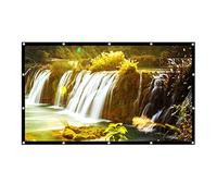 Pieghevole 16: 9 Proiettore 60 70 84 100 120 pollici Schermo di proiezione da esterno bianco TV SCHERMO DI PROIETTORE HOME(84 inch)