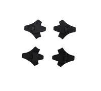 Pieghevole Altezza crescente Gambe del treppiede per DJI NEO 2 Anti-graffio e resistente all'usura Carrello di atterraggio Staffa di protezione Drone Accessori (4 pz) (Nero)