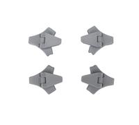 Pieghevole Altezza crescente Gambe del treppiede per DJI NEO 2 Anti-graffio e resistente all'usura Carrello di atterraggio Staffa di protezione Drone Accessori (4 pz) (Grigio)