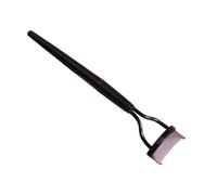 Pieghevole Bellezza Piegaciglia Portatile Separatore Ciglia Metallo Spazzola Pettine Mascara Curl Piegaciglia Strumenti Trucco (Nero)