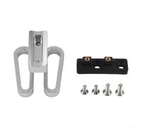 Pieghevole Bike Bag Staffa Per Brompton per dahon, 6061 Alluminio Anteriore | Staffa per bicicletta in lega di alluminio, per supporto compatibile con Brompton, staffa pieghevole per borsa da bicicletta
